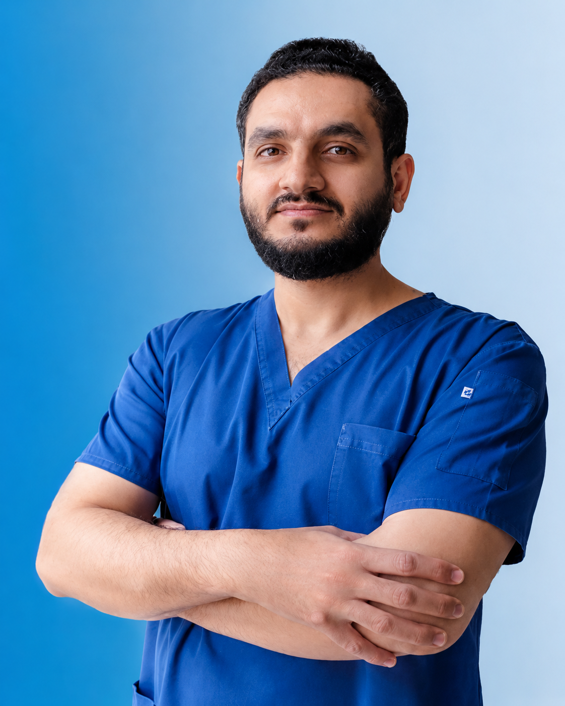 Dr. Ahmed Mostafa, lead veterinarian at The Vets Clinic